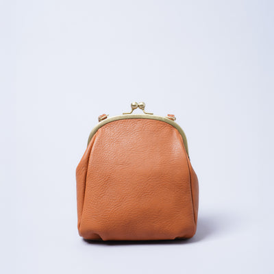 ＜キソラ＞口金タテショルダー/オレンジ