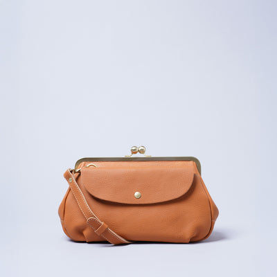 ＜キソラ＞トミー 口金トート ショルダー/BLK (ブラック)