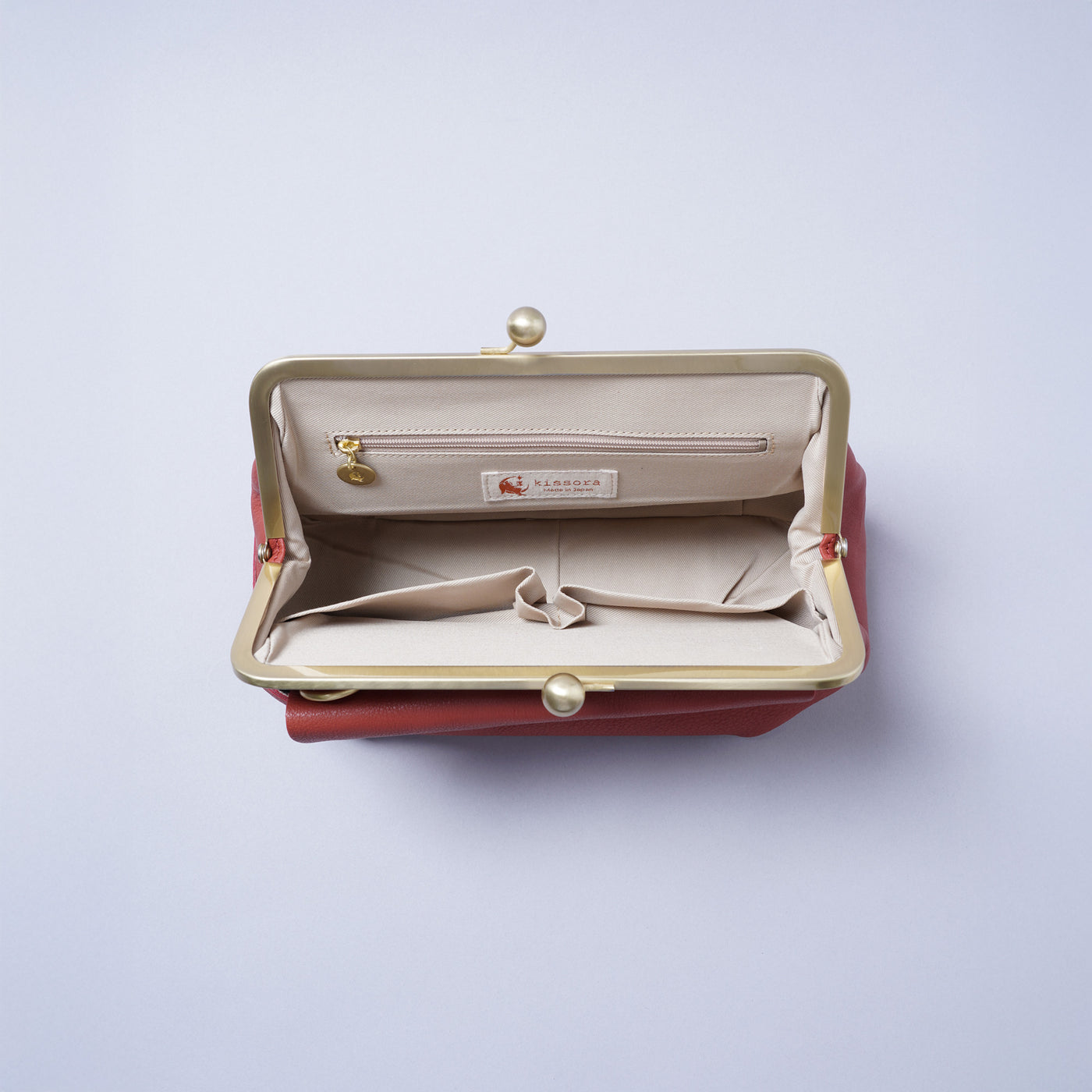 ＜キソラ＞トミー 口金トート ショルダー/BLK (ブラック)