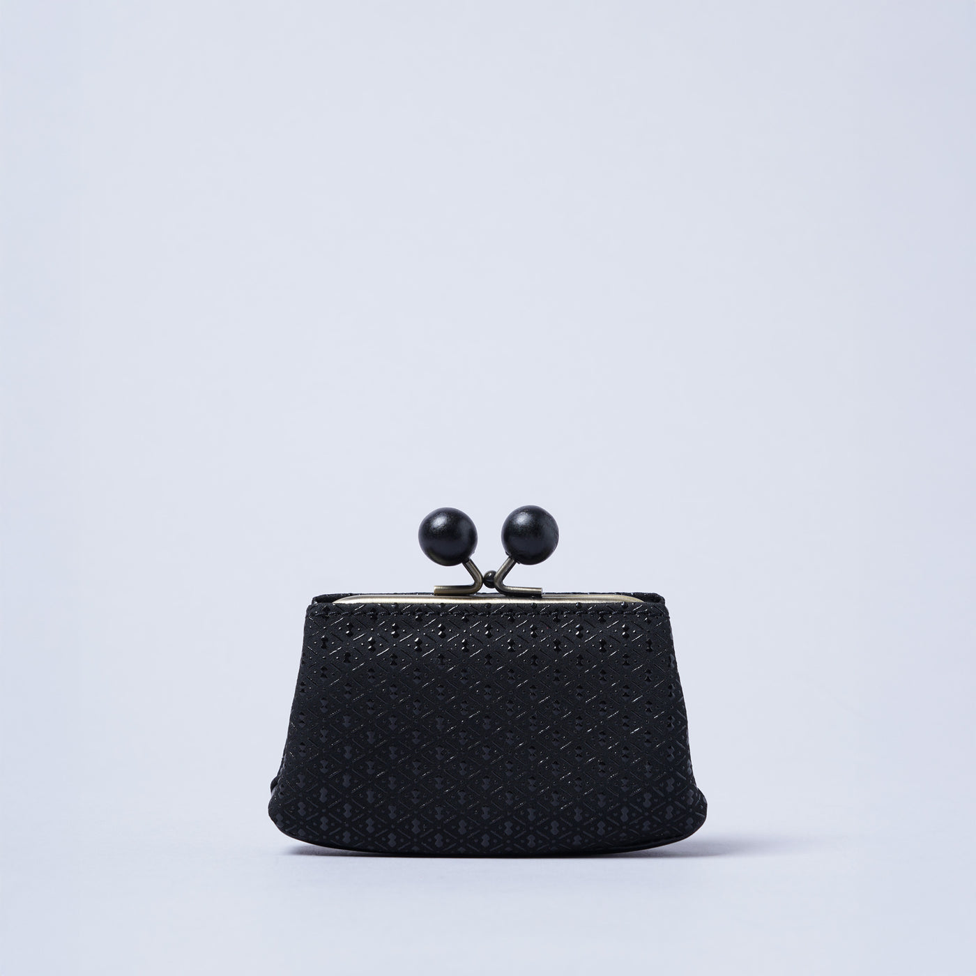 <kissora> Kotoinden Kiss Lock Mini Wallet / Kikko BEG