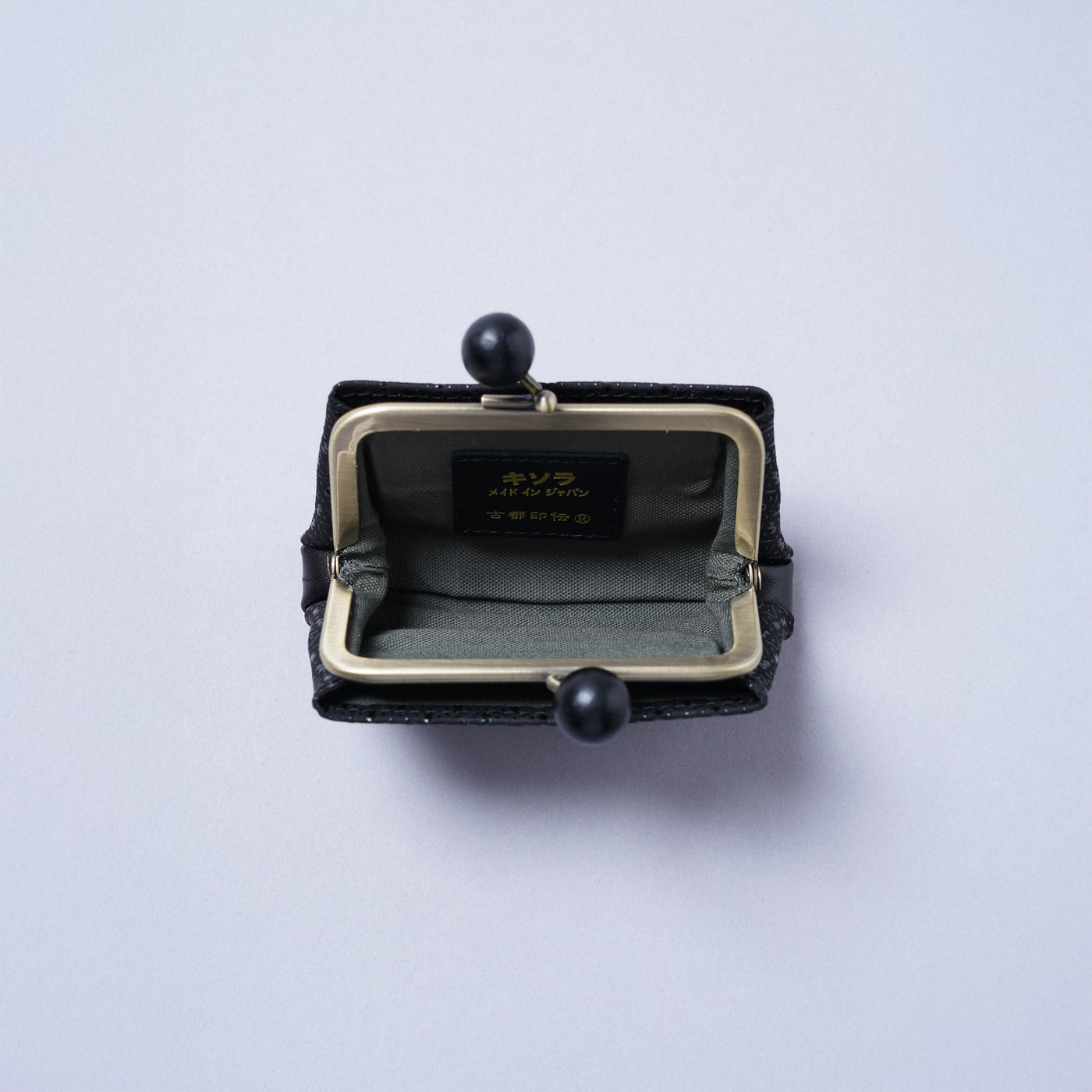 ＜キソラ＞古都印伝 がま口 ミニウォレット/小桜PNK (ピンク)