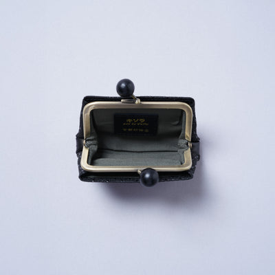 ＜キソラ＞古都印伝 がま口 ミニウォレット/小桜PNK (ピンク)