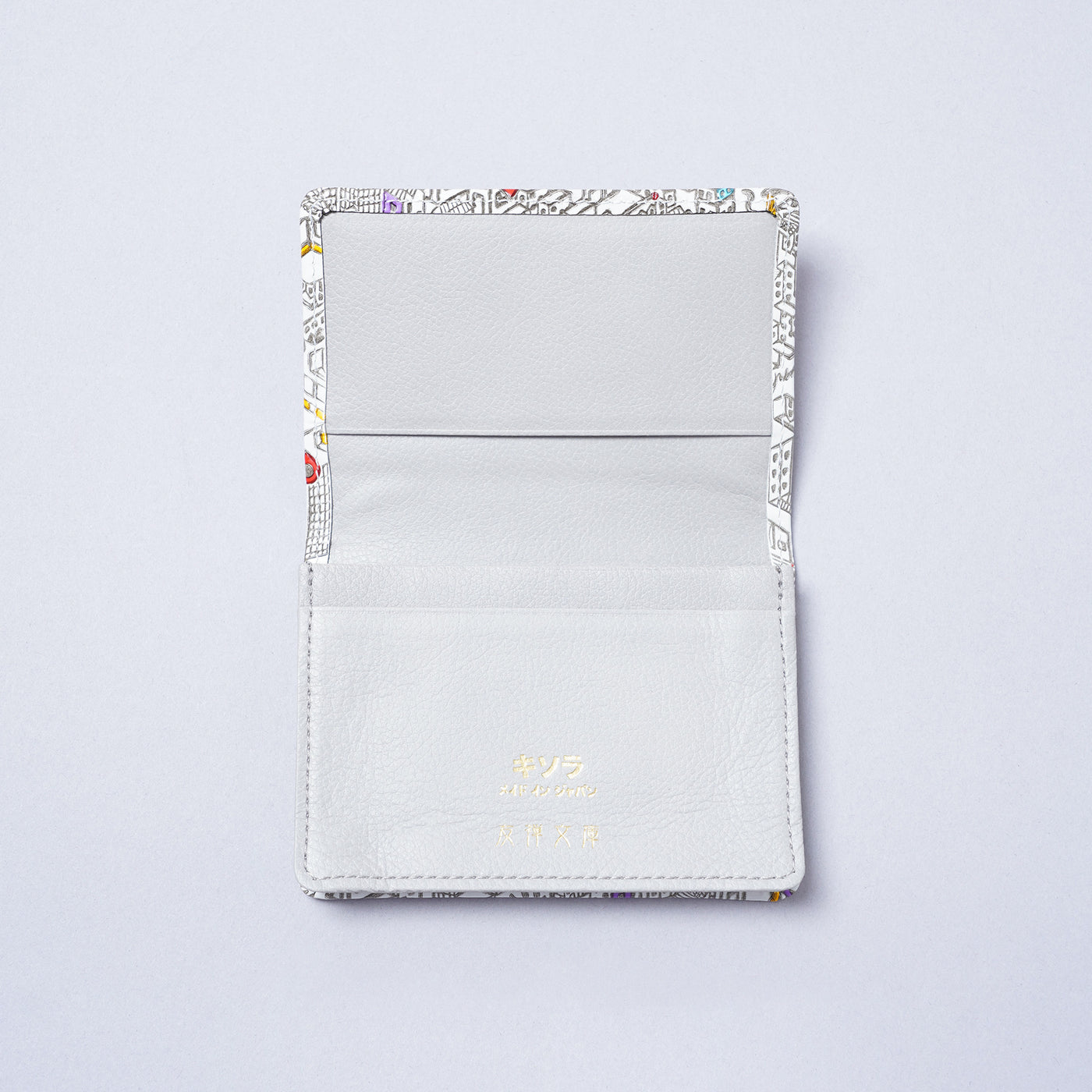 ＜kissora＞友禪文庫 名片夾/TOKYO（白色）