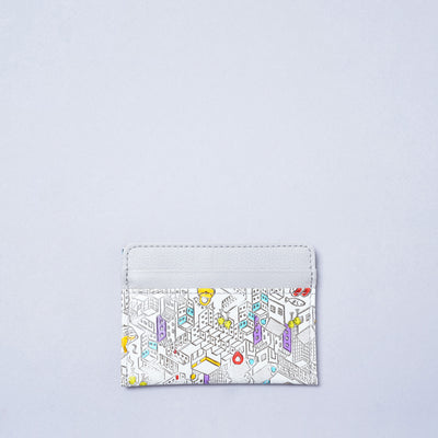 <kissora> Yuzen Bunko Pass Case / TOKYO (White)