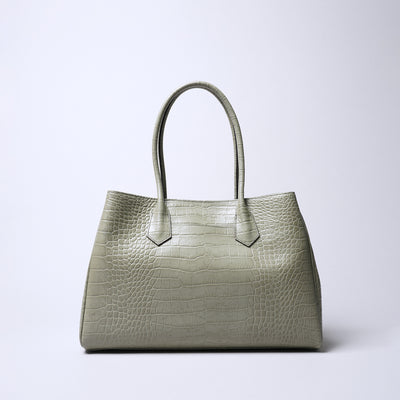 ＜レグ＞クローマ A4トートバッグ/ホワイト