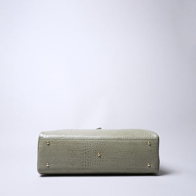 ＜レグ＞クローマ A4トートバッグ/ホワイト