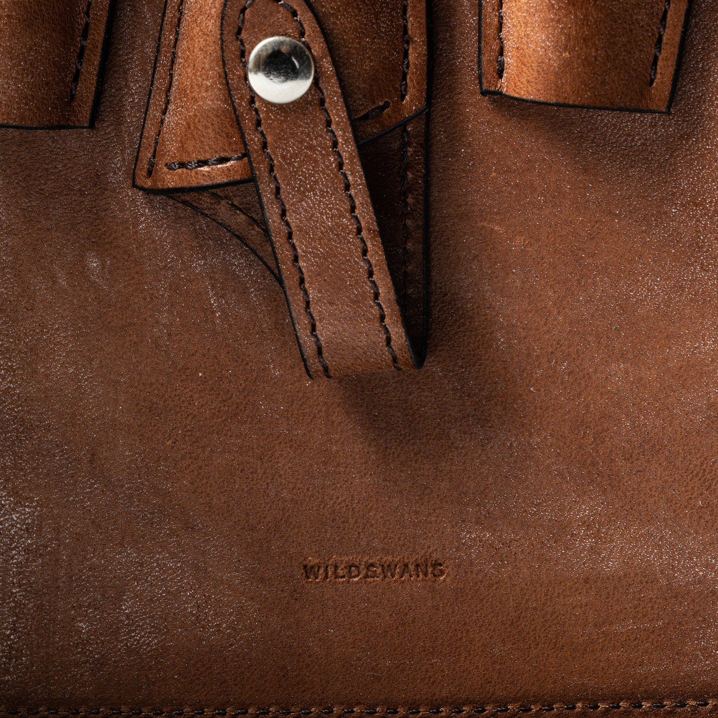 <WILDSWANS> Scissor Case  Baker / Dark Stain