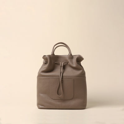 <itten-itten> Drawstring Tote / Blue