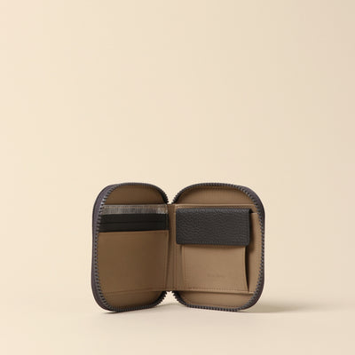 ＜itten-itten > Round Mini Wallet / Saks