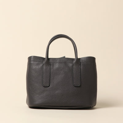 <itten-itten> Leather mini tote / pink