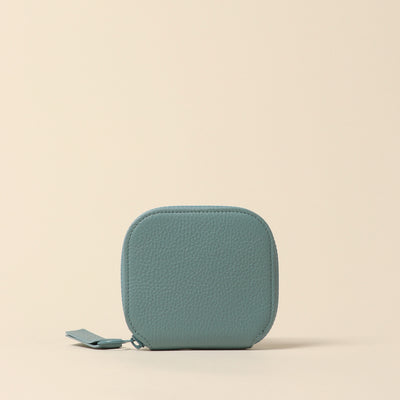 <itten-itten > Round Mini Wallet / Blue