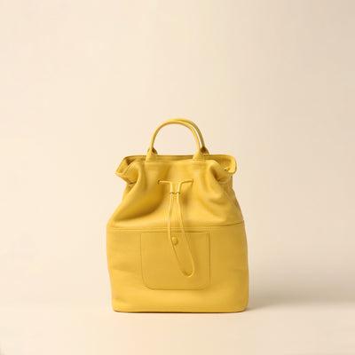 <itten-itten> Drawstring tote / sax