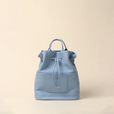 <itten-itten> Drawstring tote / sax