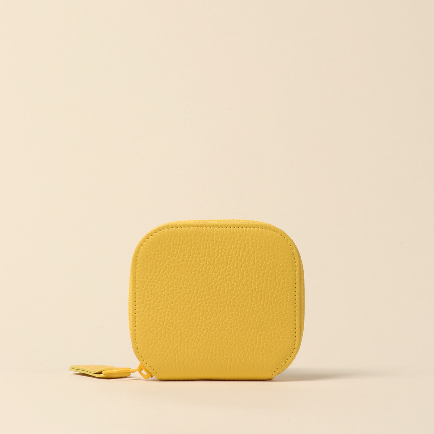 <itten-itten > Round Mini Wallet / Terracotta