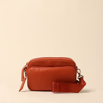 <itten-itten> Leather mini shoulder bag / pink