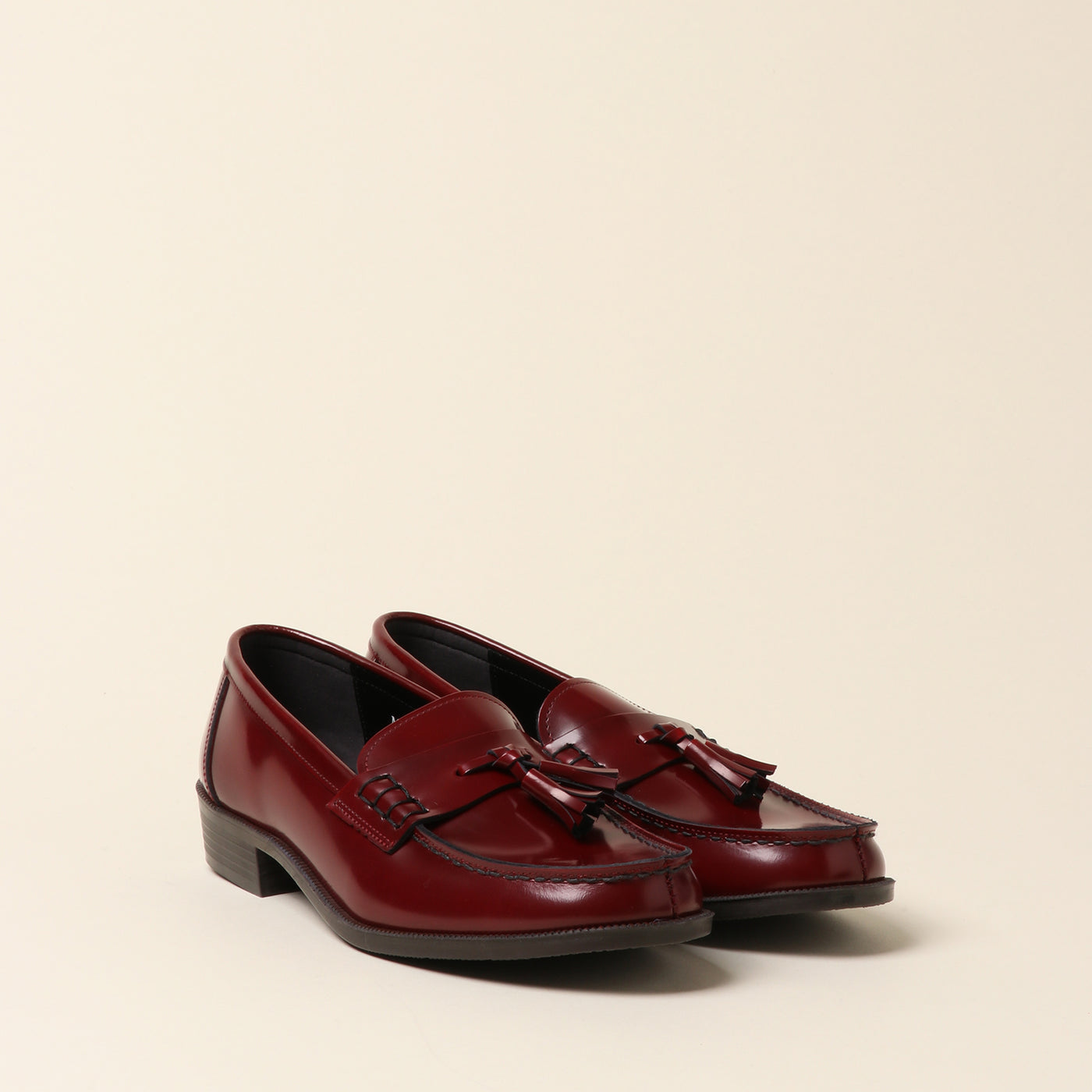 <HALTA> Casual Tassel Loafer / Red