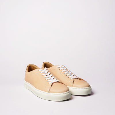 <TOSS> Chester Chester Lace-up Leather Sneaker Tanned Tochigi Leather /Khaki