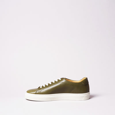 <TOSS> Chester Chester Lace-up Leather Sneaker Tanned Tochigi Leather /Khaki