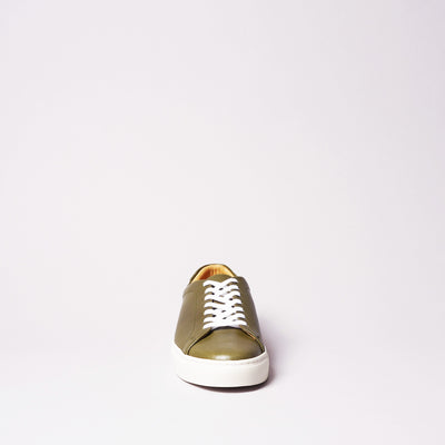 ＜TOSS> Chester lace-up leather sneakers,  Tanned Tochigi leather / natural