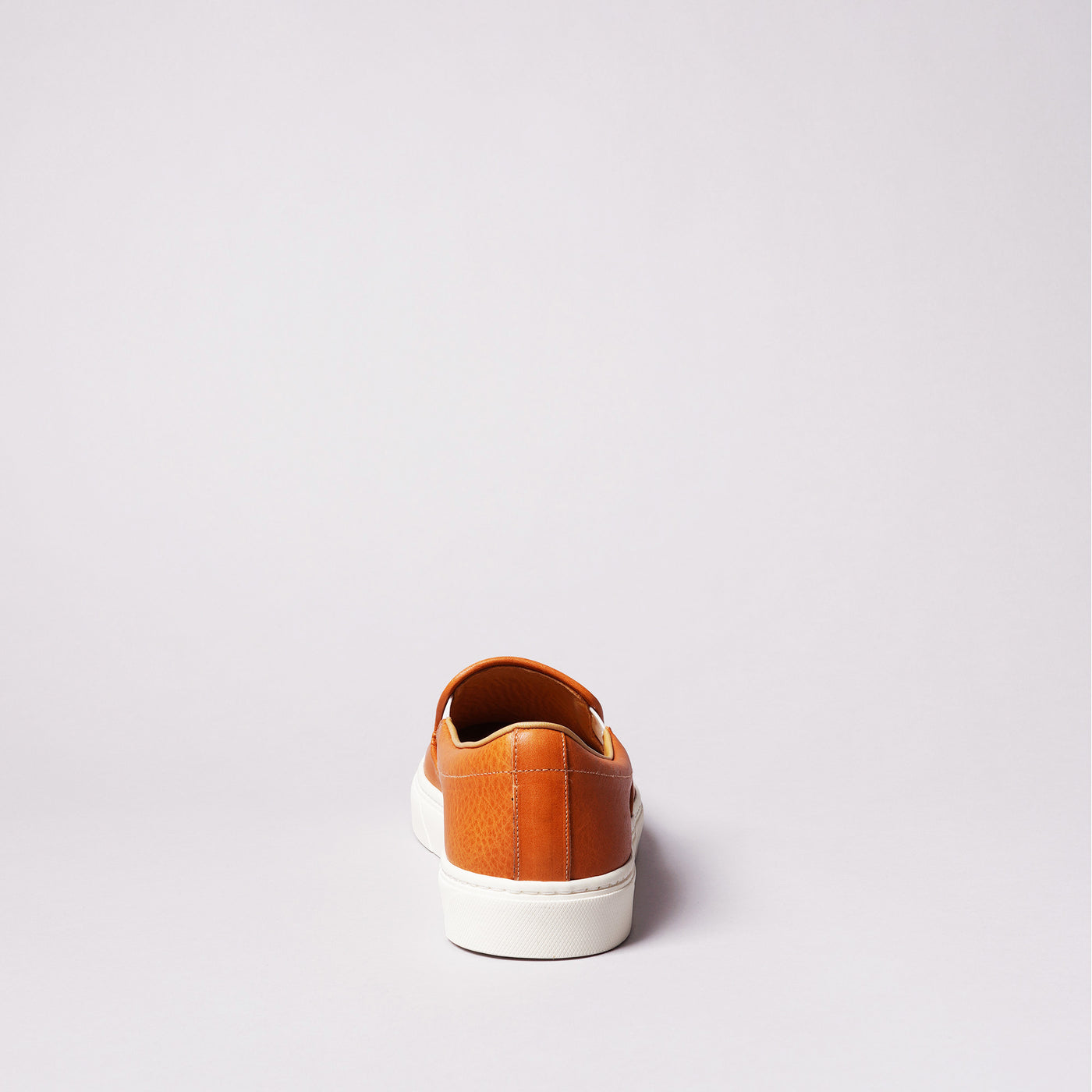 <TOSS> Lance Lance slip-on leather sneakers, Tanned Tochigi leather / brown