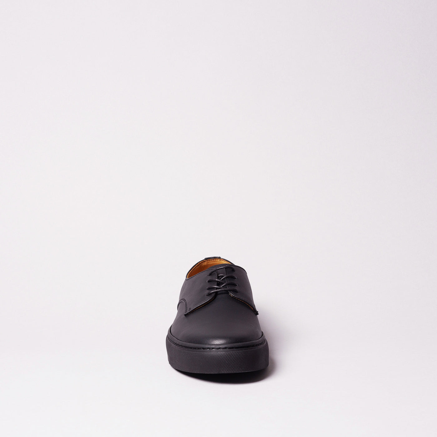 <TOSS> Bath Bath Lace-up Leather Sneaker  / Black