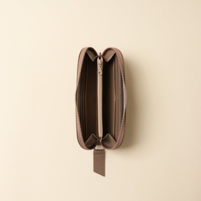 <itten-itten> Round Wallet / Warm Beige