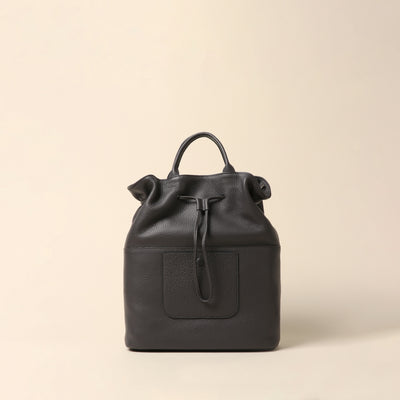 <itten-itten> Drawstring tote / sax