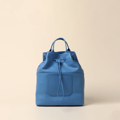 <itten-itten> Drawstring tote / sax