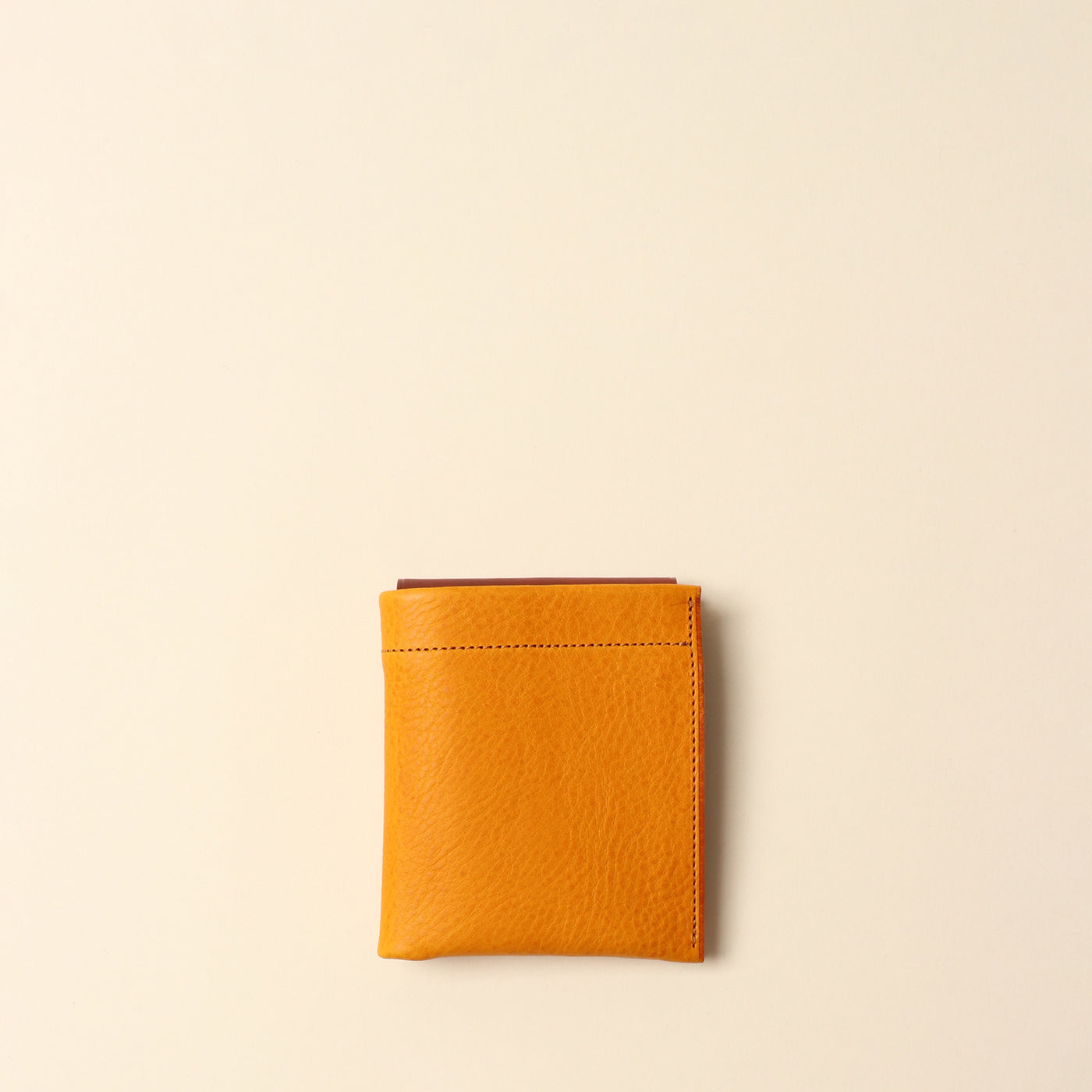 <m. ripple> Bifold wallet/yellow