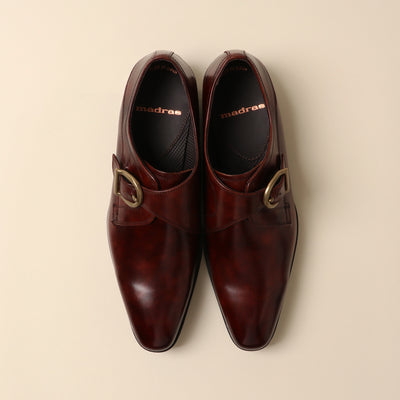 <Madras> Monk strap/black