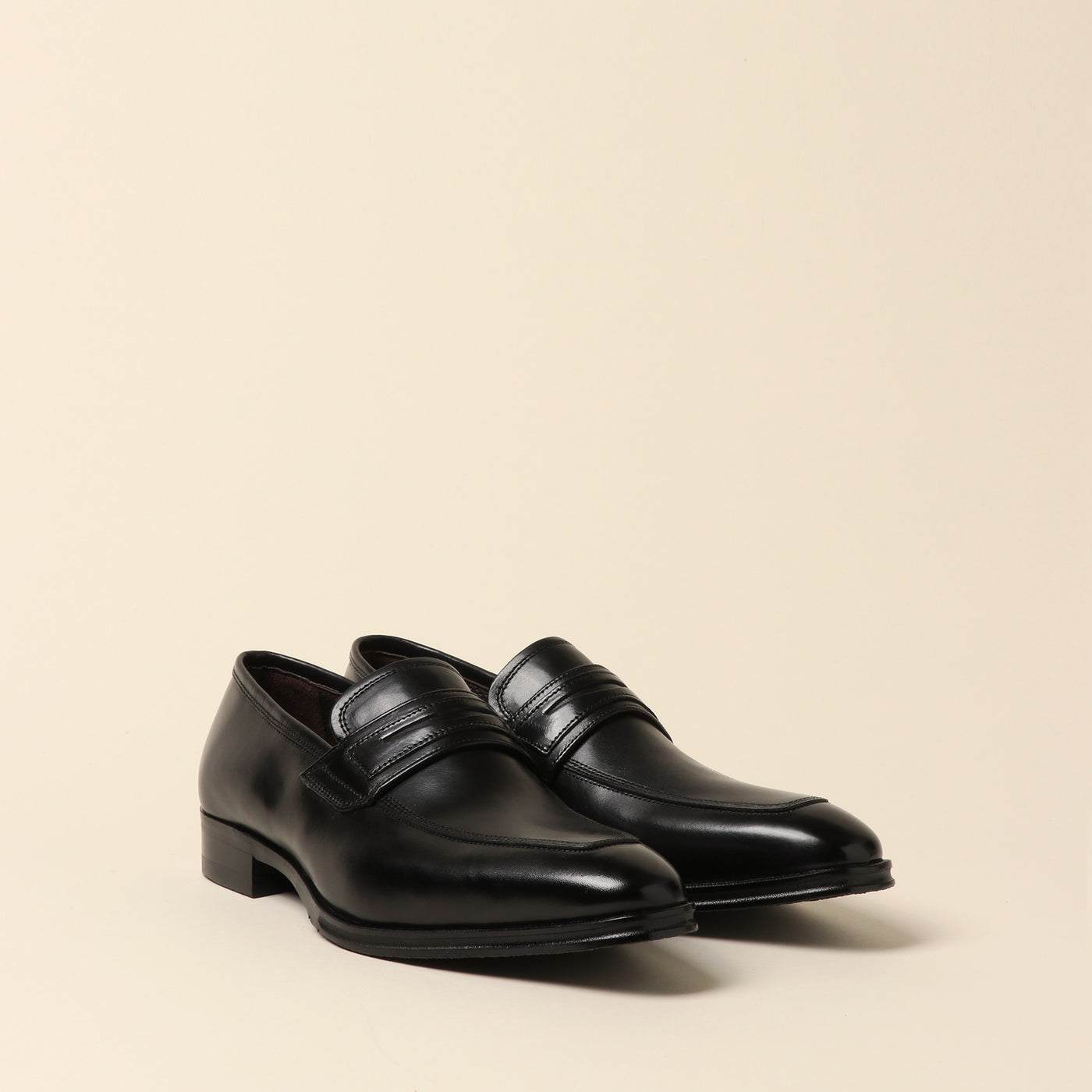 ＜madras＞Coin Loafer 經典樂福鞋/淺棕色