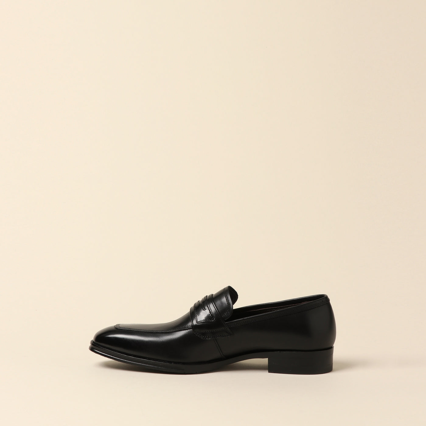 ＜madras＞Coin Loafer 經典樂福鞋/淺棕色