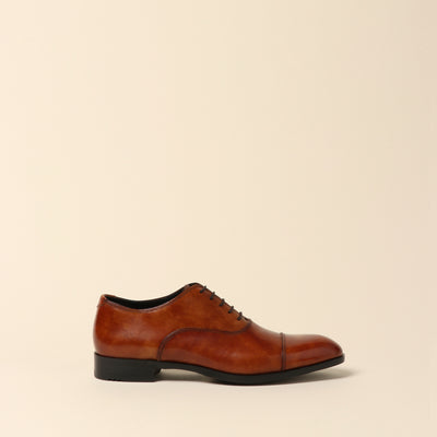 ＜madras＞Balmoral Straight chip皮鞋 /黑色