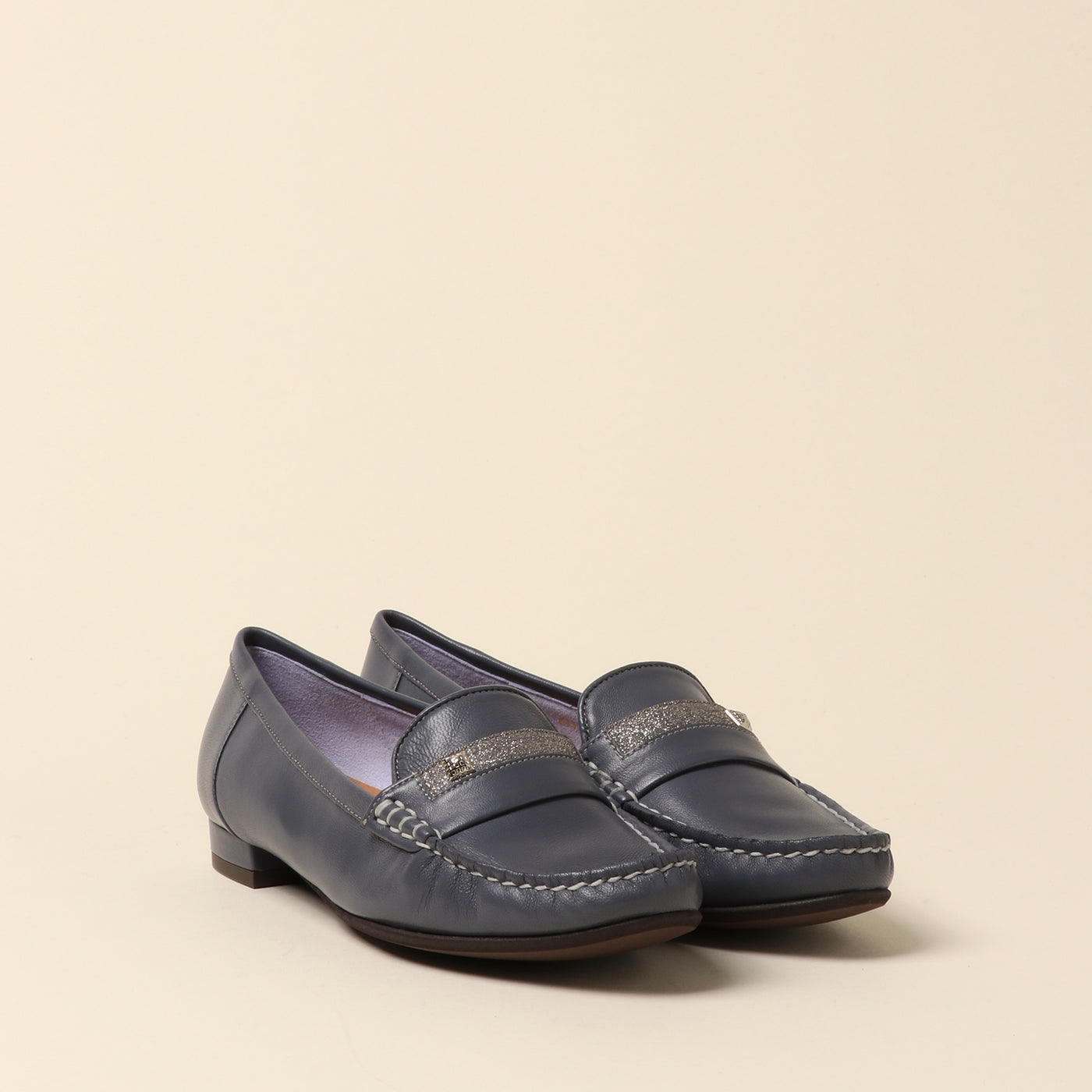 <Madras> Soft conscious loafer / gray