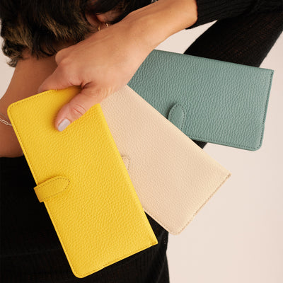 <Atelier Nuu> lim smart long wallet / yellow